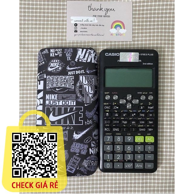 decal dan may tinh casio 580