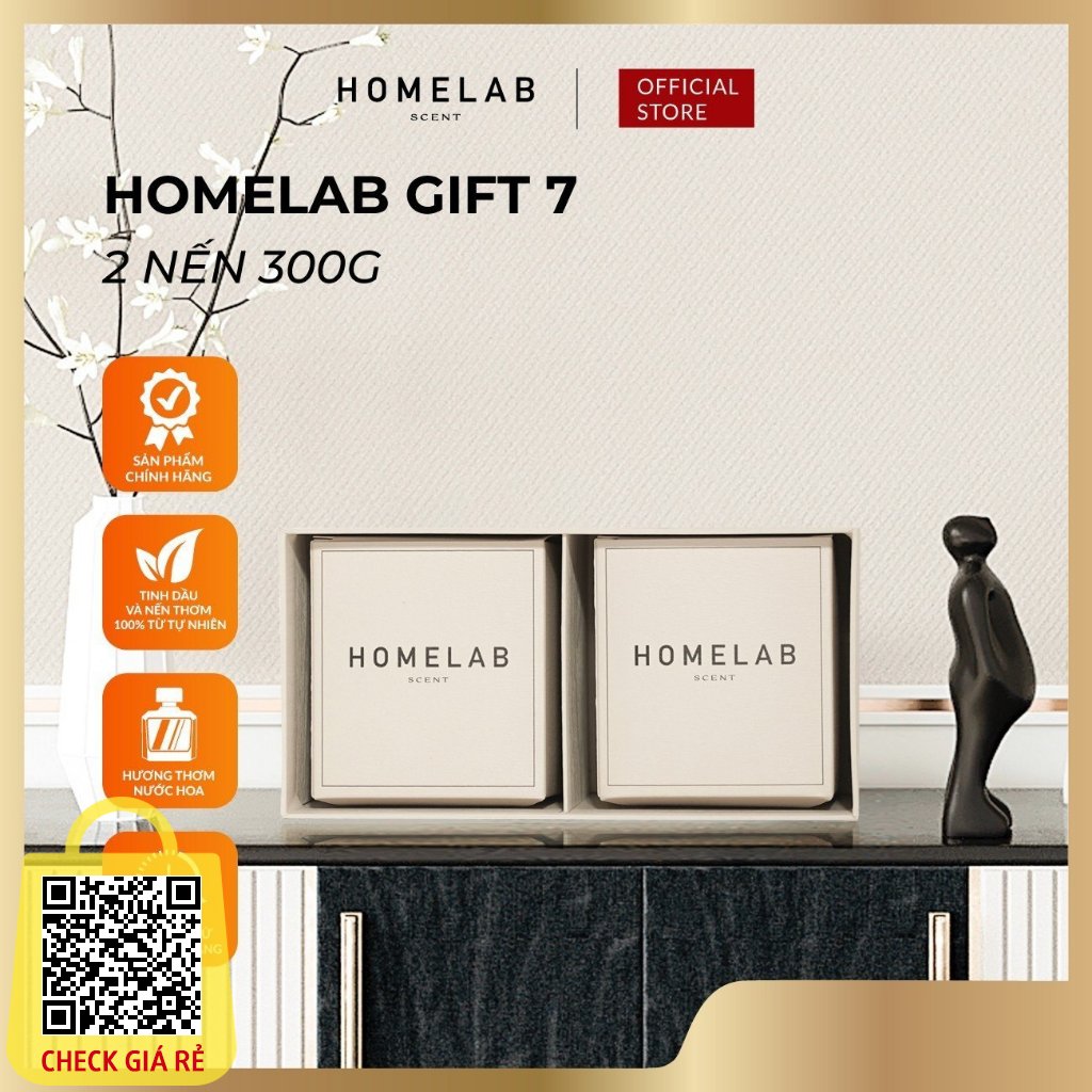 GIFT 7 - 2 NẾN 300G - HOMELAB