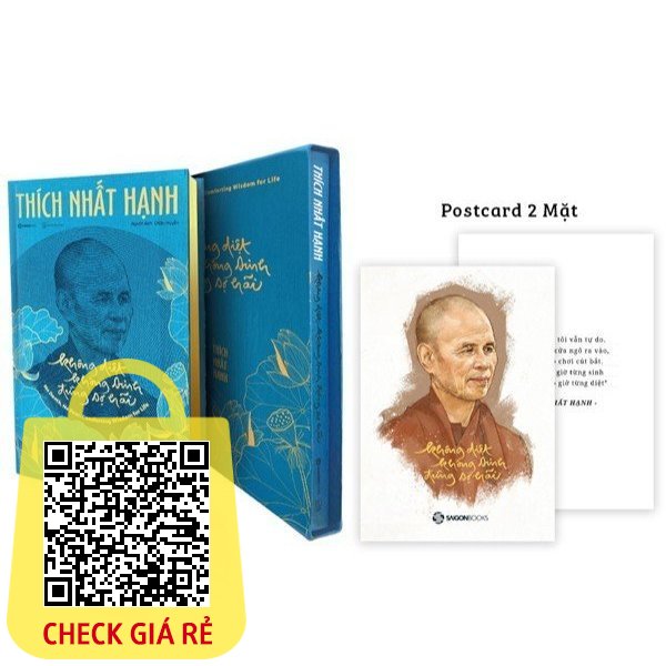 Không Diệt Không Sinh Đừng Sợ Hãi Bìa Cứng Phiên Bản Đặc Biệt Tặng Kèm Postcard