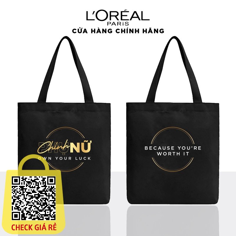  Túi Tote Đen Chính Nữ L'Oreal Paris
