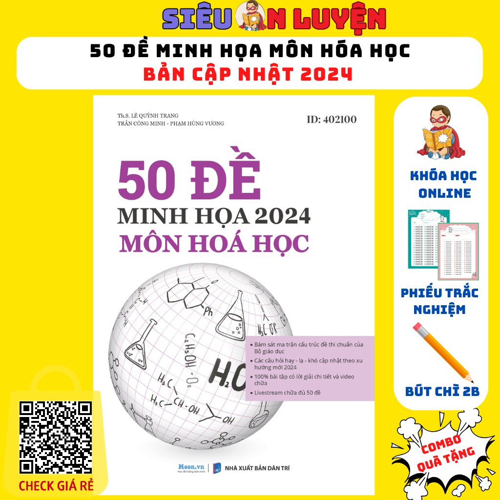 Sach- 50 Bo De Minh Hoa Mon Hoa Hoc Ban Cap Nhat On Thi THPT Quoc Gia Nam 2024