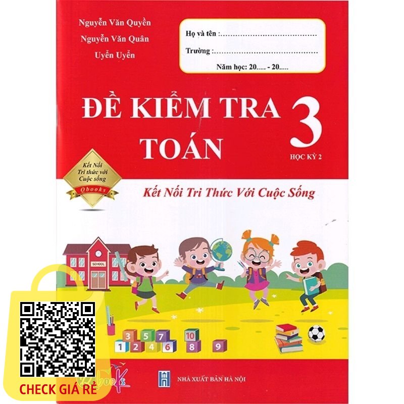 Sách Bộ Đề Kiểm Tra, Đánh Giá Năng Lực Toán Lớp 3 Tập 2