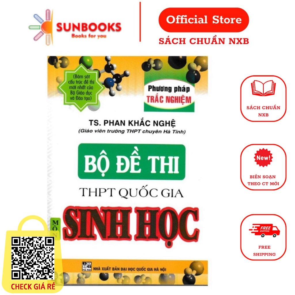 Sách Bộ đề thi THPT Quốc Gia môn Sinh Học