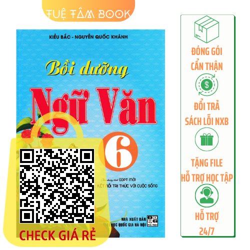 Sách - Bồi dưỡng Ngữ Văn 6 bám sát SGK Kết nối tri thức