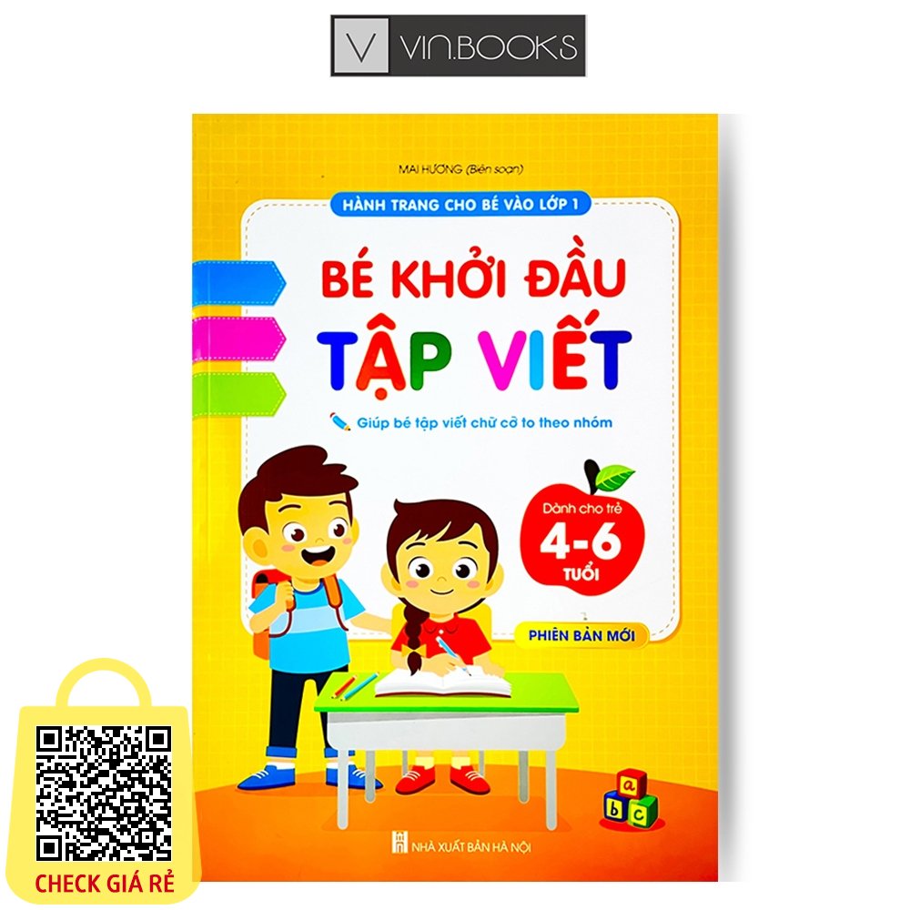 Sách Combo Bé Khởi Đầu Tập Viết Hành Trang Cho Bé Vào Lớp 1 ( Màu Vàng )