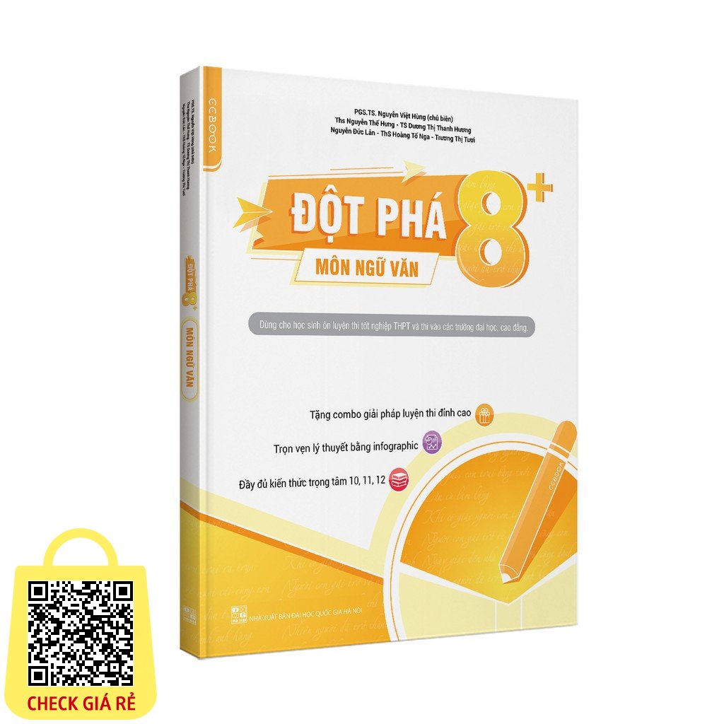 Sách Đột phá 8+ thi THPT Quốc gia môn Ngữ văn (phiên bản 2020)