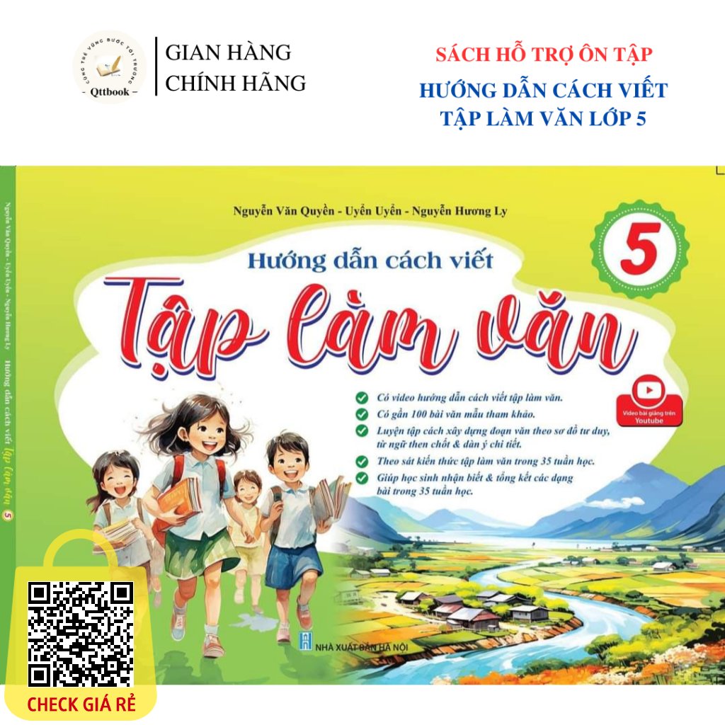 Sách Hướng dẫn cách viết tập làm văn lớp 5