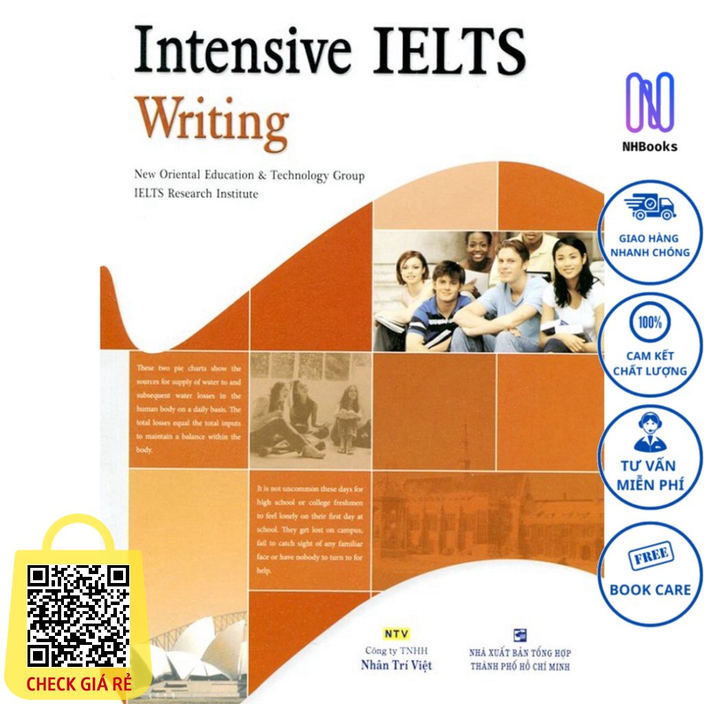 Sách Intensive IELTS Writing NHBOOK NTV