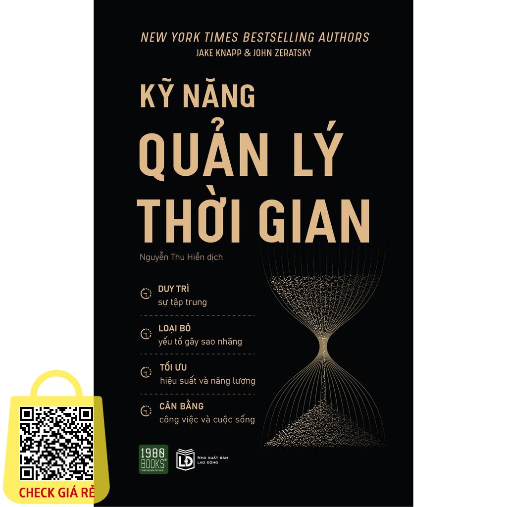 Sach Ky nang quan ly thoi gian Jake Knapp & John Zeratsky (1980BOOKS HCM)