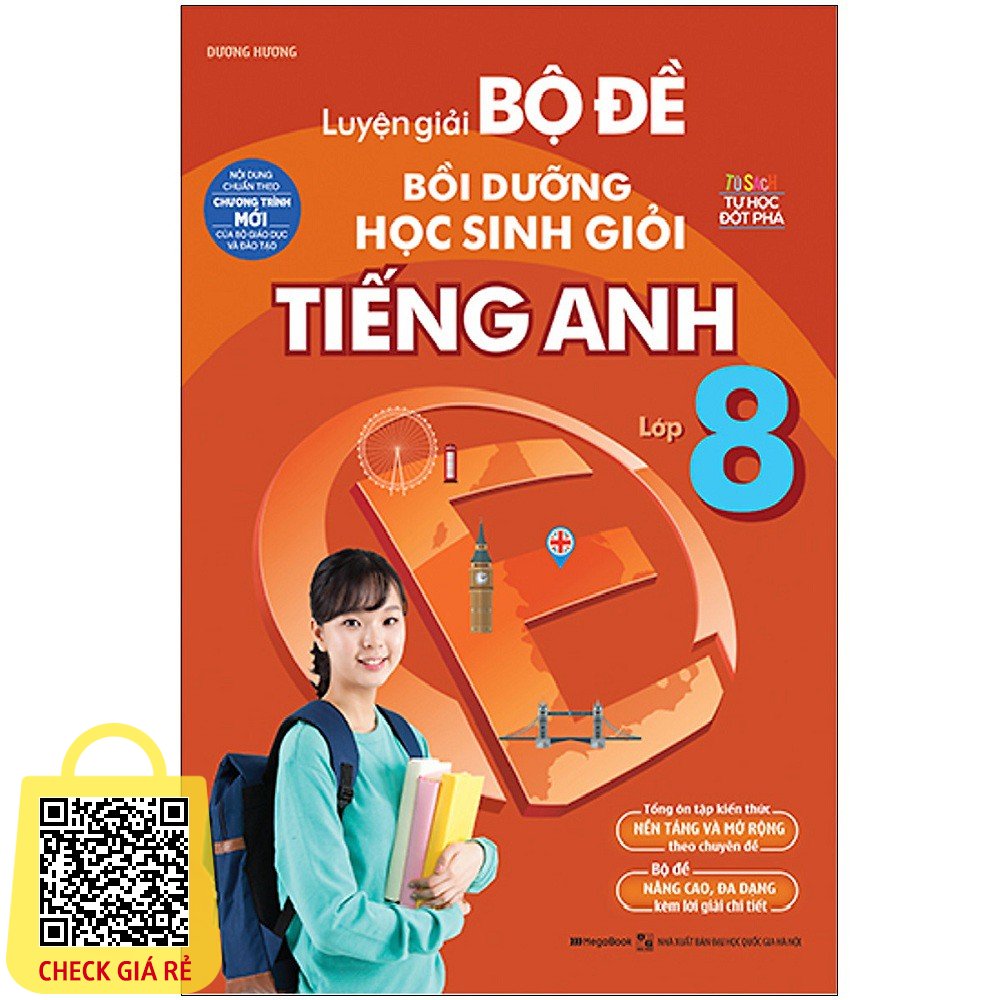 Sách Megabook Luyện Giải Bộ Đề Bồi Dưỡng Học Sinh Giỏi Tiếng Anh Lớp 8