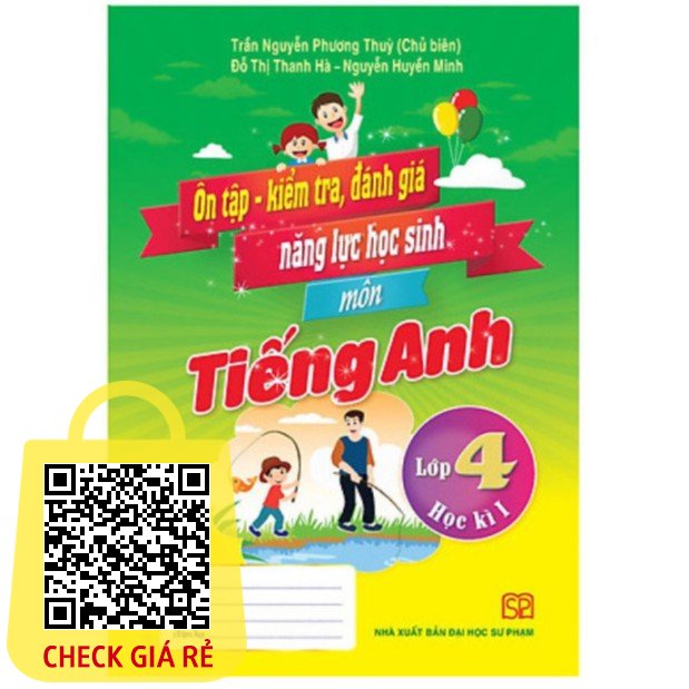 Sách Ôn tập kiểm tra đánh giá năng lực học sinh môn Tiếng Anh lớp 4 tập 1