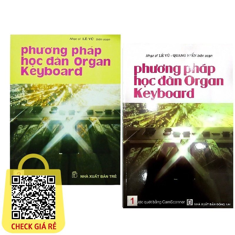 sach phuong phap hoc dan organ keyboard tap 1 tap 2 le vu quang hien