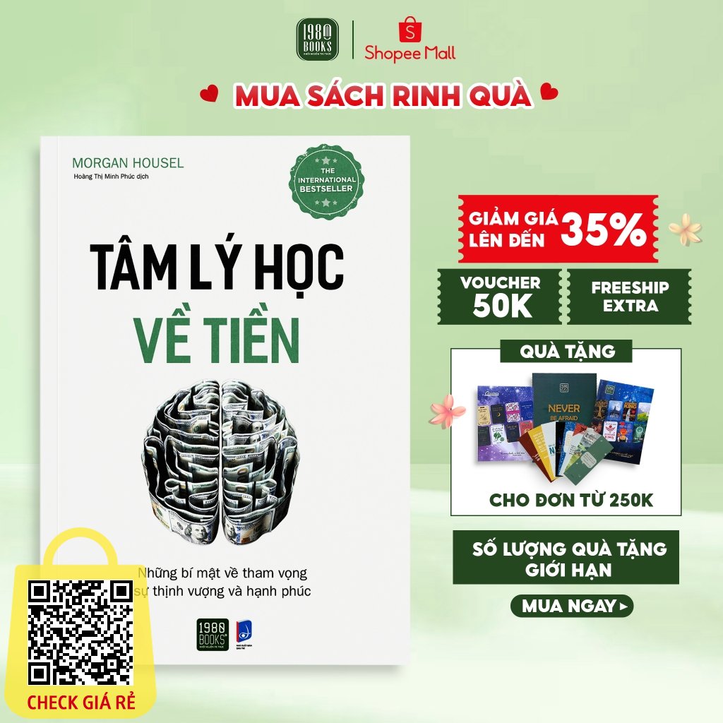 Sách Tâm lý học về tiền (bìa mềm) 1980books