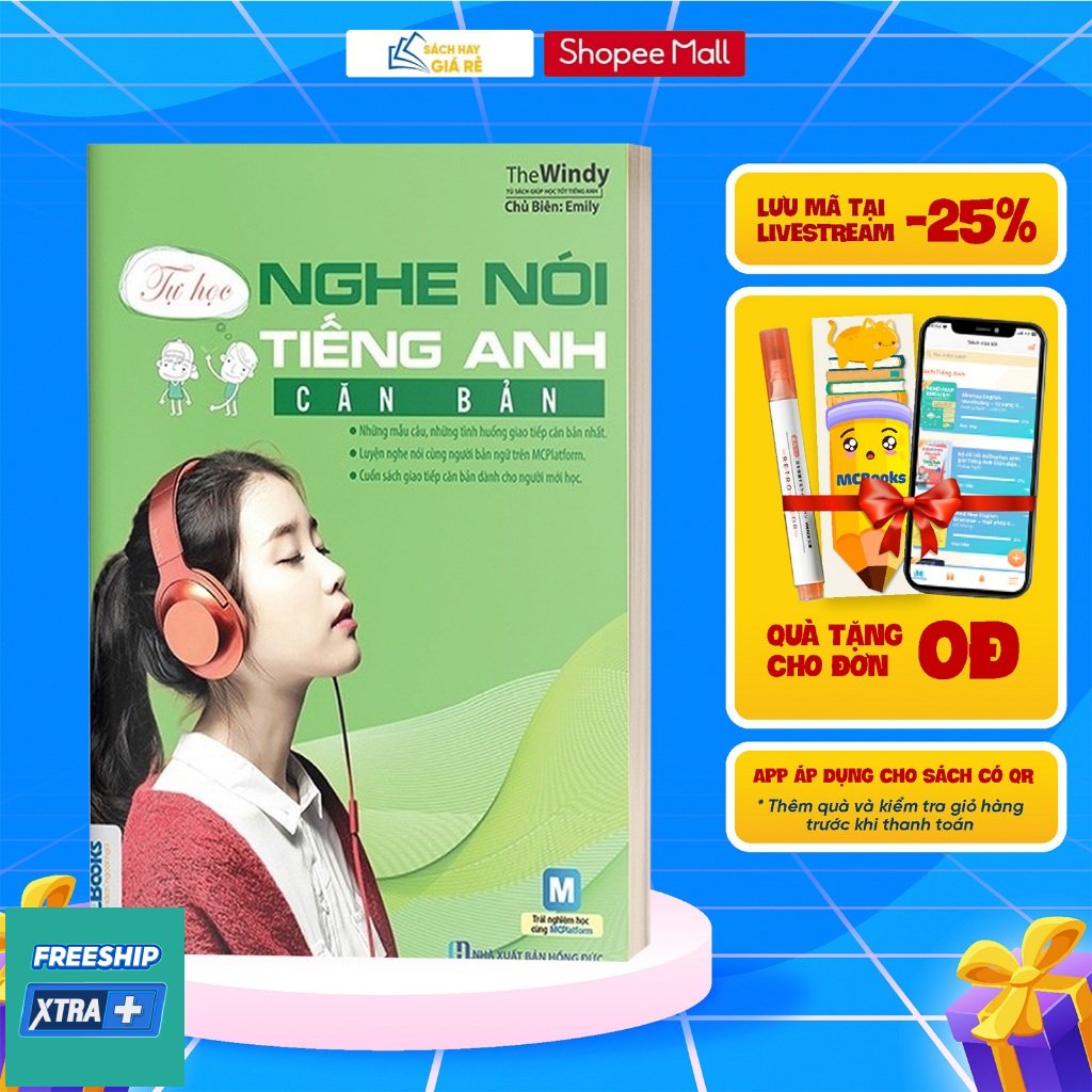 Sách Tự Học Nghe Nói Tiếng Anh Căn Bản