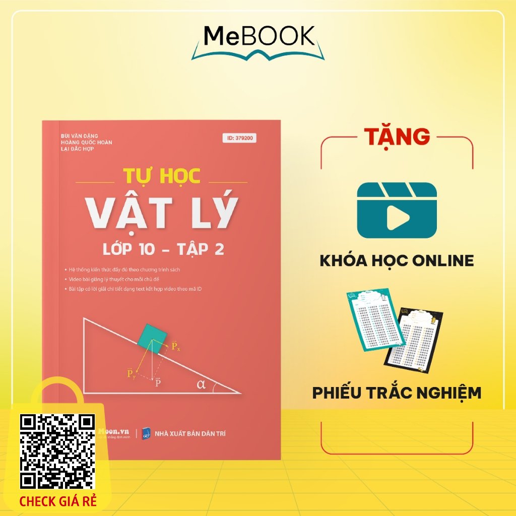 Sách Tự Học Vật Lý Lớp 10 - Tập 2 | Me Book
