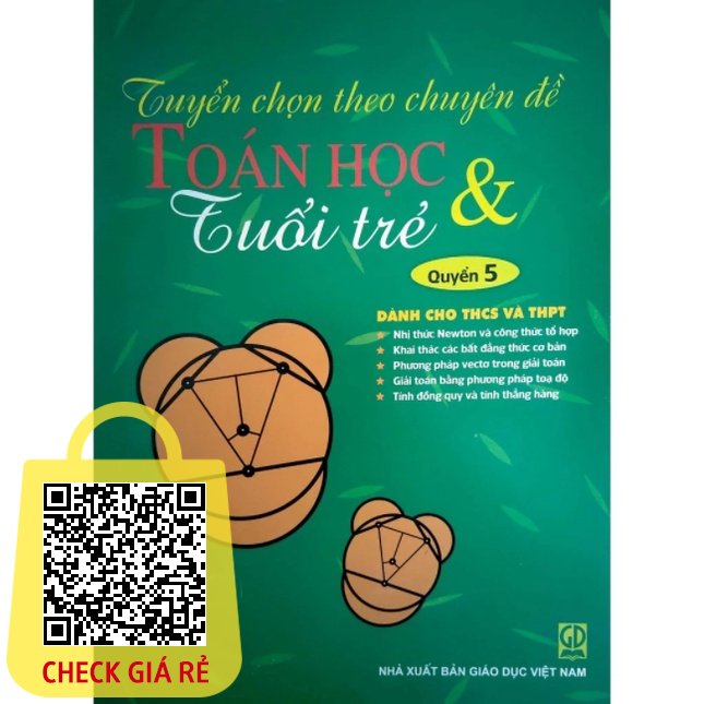 Sách - Tuyển chọn theo chuyên đề Toán Học & Tuổi Trẻ - Quyển 5 (Dành cho THCS và THPT)