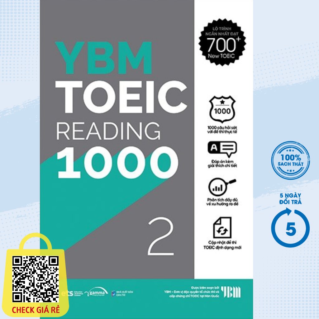 Sach YBM Toeic Reading 1000 Vol 2 AL