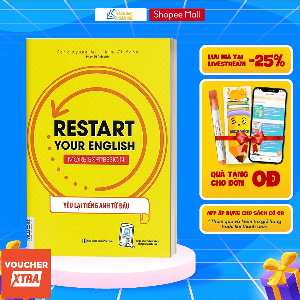 Sach Yeu Lai Tieng Anh Tu Dau - Restart Your English - More Expression