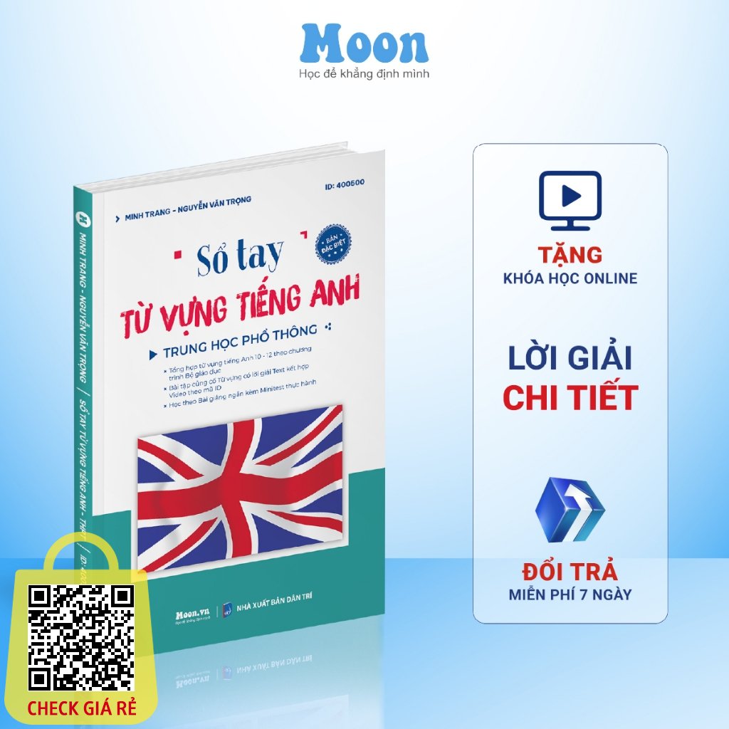 Sách Sổ tay từ vựng tiếng anh theo chủ đề ôn thi thpt