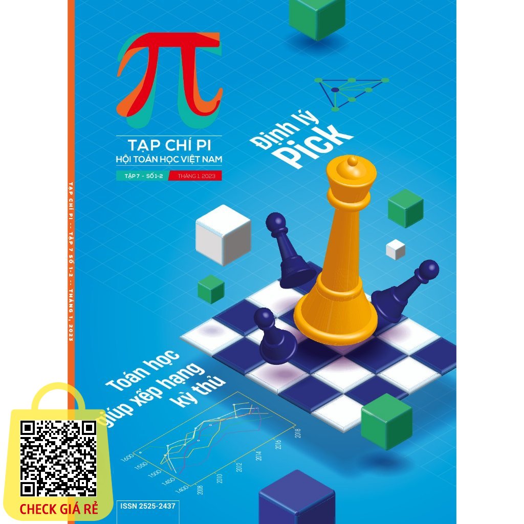 Tạp chí Pi - Hội Toán Việt Nam/Trọn bộ 10 cuốn - 12 số năm 2023