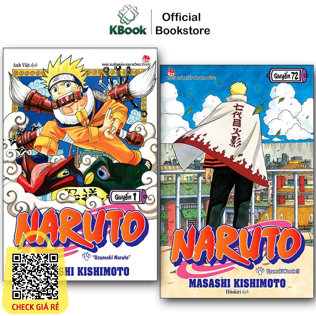 Truyện Tranh Naruto (Tập 1 72 + Ngoại truyện) Kim Đồng