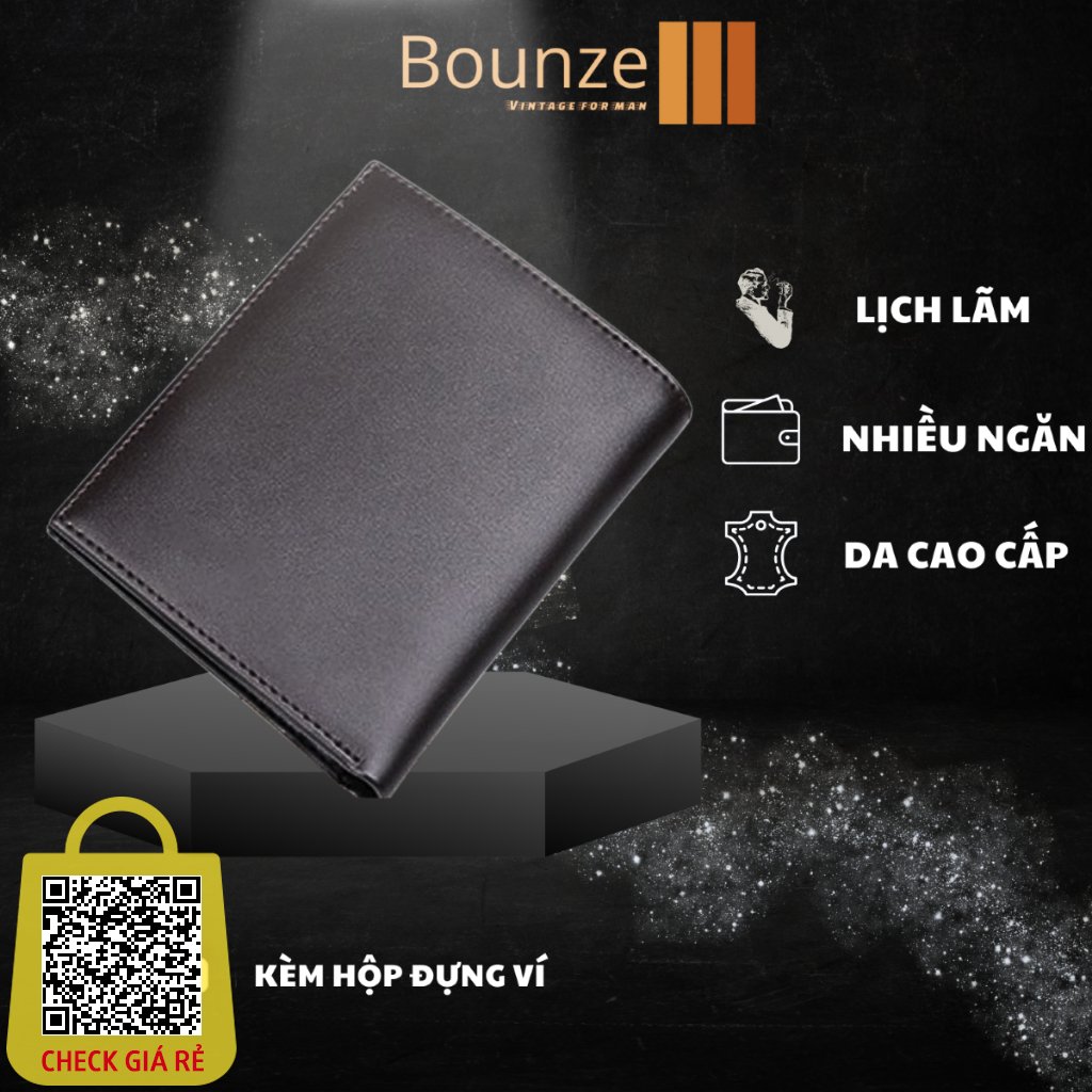 Ví Da Bò Thật Ví Nam Dáng Đứng Đẳng Cấp Thời Trang Sang Trọng Rikas.Store | DUNGBO